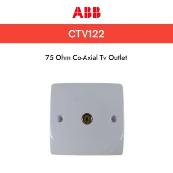 ABB Lubang sambungan antena/tv - co axial, Classiq - CTV 122