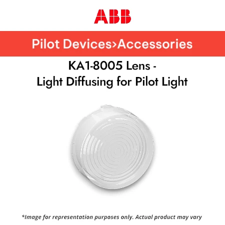 ABB KA1-8005 Lens - Light Diffusing for Pilot Light