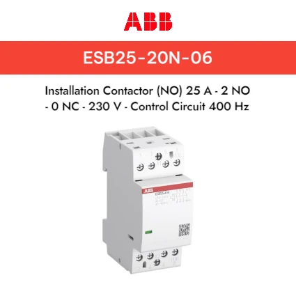 ABB KONTAKTOR ESB25-20N-06
