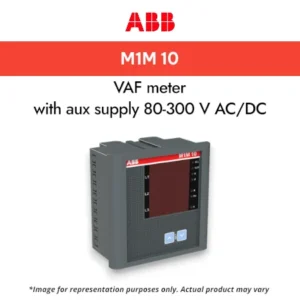 ABB M1M 10 VAF meter with aux supply 80-300 V AC_DC