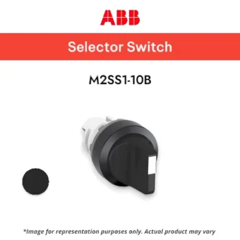 ABB Selector Switch 2POS 1NO, M2SS1-10B-10 - SELECTOR SWITCH ABB
