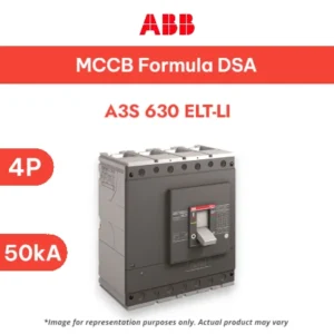 ABB MCCB A3S 630 ELT-LI 4p