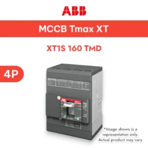 ABB MCCB XT1S 160 TMD 4P