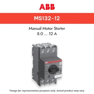 ABB MS132-12 Manual Motor Starter 8.0 … 12 A