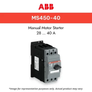 ABB Manual Motor Starter MS450-40 28 ... 40 A - MOTOR STARTER MMS ABB