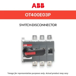 ABB Switch Disconnector OT400E03P, 400A - SWITCH DISCONNECTOR ABB