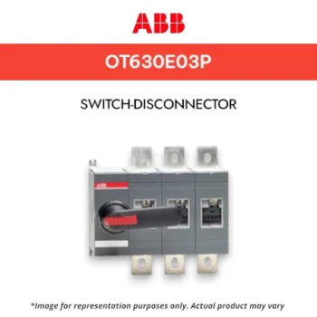 ABB Switch Disconnector OT630E03P, 630A - SWITCH DISCONNECTOR ABB