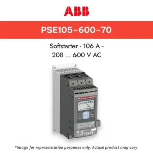 ABB PSE105-600-70 Softstarter – 106 A – 208 … 600 V AC