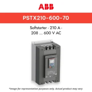 ABB PSTX210-600-70 Softstarter – 210 A – 208 … 600 V AC
