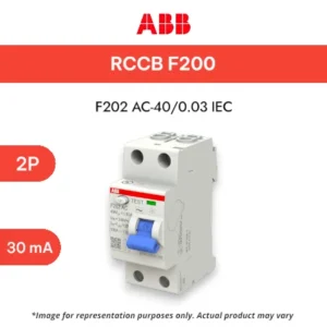 ABB RCCB F202 AC-40_0.03 IEC