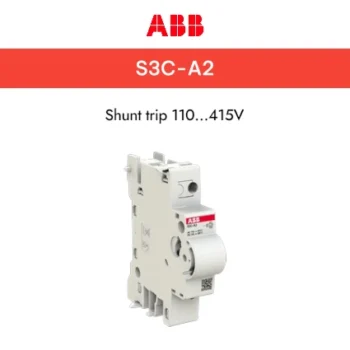 ABB S3C-A2 SHUNT TRIP MCB (110...415V)