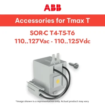 ABB Shunt Opening Release SOR-C T4-T5-T6 110..127Vac - 110..125Vdc - Shunt Opening Release SOR ABB