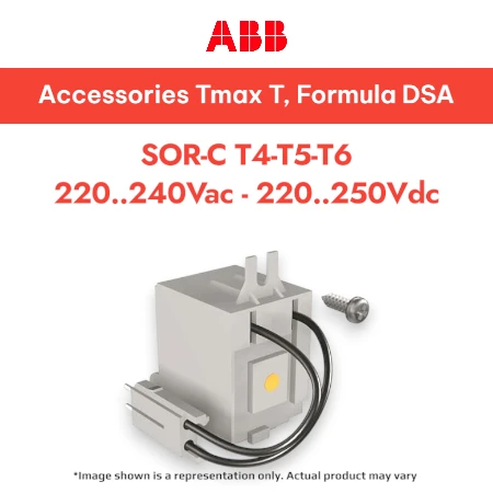 ABB SOR-C T4-T5-T6 220..240Vac - 220..250Vdc