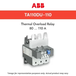 ABB TA110DU-110 Thermal Overload Relay 80 … 110 A