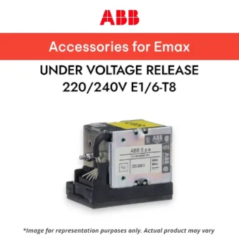 ABB UNDER VOLTAGE RELEASE  220/240V  E1/6-T8