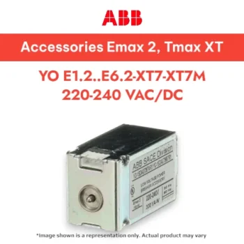 ABB Shunt Opening Release YO E1.2..E6.2-XT7-XT7M 220-240 VAC/DC - Shunt Opening Release SOR ABB
