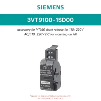 Siemens SHUNT RELEASE 3VT1 1CO 110-230VAC/DC