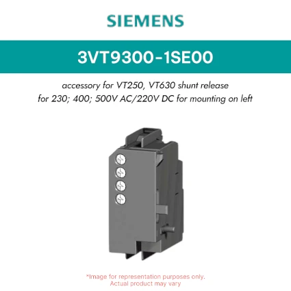 SIEMENS SHUNT RELEASE 3VT9300-1SE00