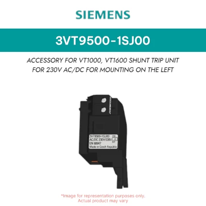 SIEMENS SHUNT trip unit 3VT9500-1SJ00