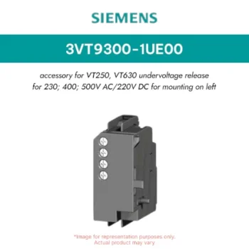 Siemens 3VT9300-1UE00 Accessory for VT250/630 UVR 250-630A 500V AC/220V DC