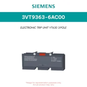 SIEMENS electronic trip unit 3VT9363-6AC00