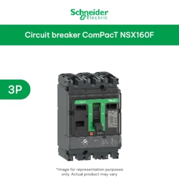 Schneider NSX160F 36kA AC 3P 3D 160A TMD
