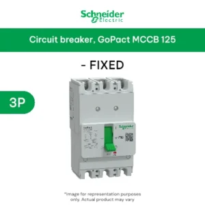 Schneider Circuit breaker GoPact MCCB 125 3P FIXED