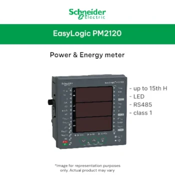 Schneider EasyLogic PM2120 - Power & Energy meter - up to 15th H - LED - RS485 - class 1