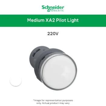 Schneider PILOT LIGHT MEDIUM XA2 WHITE 220VAC