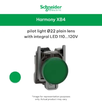 Schneider Pilot Lamp Indicator GREEN AC110-120V, Ø22mm.