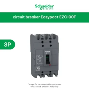 Schneider circuit breaker Easypact EZC100F 3P