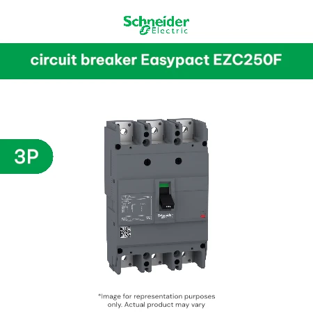 Schneider circuit breaker Easypact EZC250F 3P