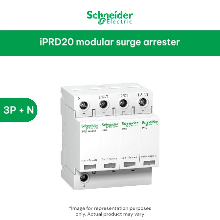 Schneider iPRD20 modular surge arrester - 3P + N