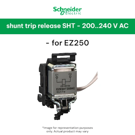 Schneider shunt trip release SHT - 200..240 V AC - for EZ250
