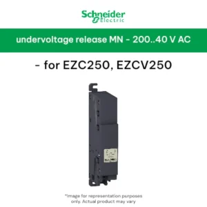 Schneider undervoltage release MN – 200..40 V AC – for EZC250, EZCV250