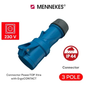 MENNEKES Connector AM TOP 3P 230V 16A-32A IP 44