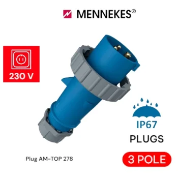 278 Plugs IP 67 AM-TOP 16A 3P
230V