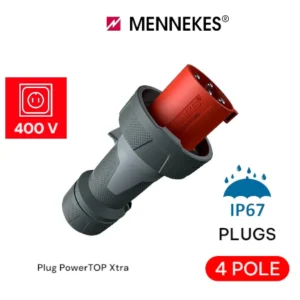 MENNEKES Plugs IP67 AM-TOP 4P 400V 63A-125A