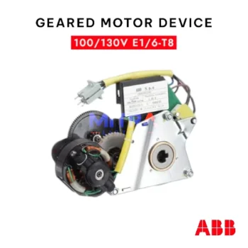 ABB GEAR MOTOR EMAX  110 VAC , FOR ACB
