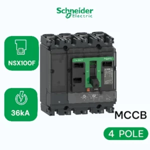 Schneider mccb NSX100F 4p 36ka